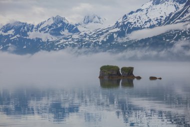 alaska sahilinde denize