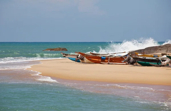 Boot op Sri Lanka — Stockfoto