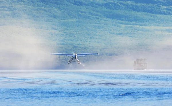 Avião no Alasca — Fotografia de Stock