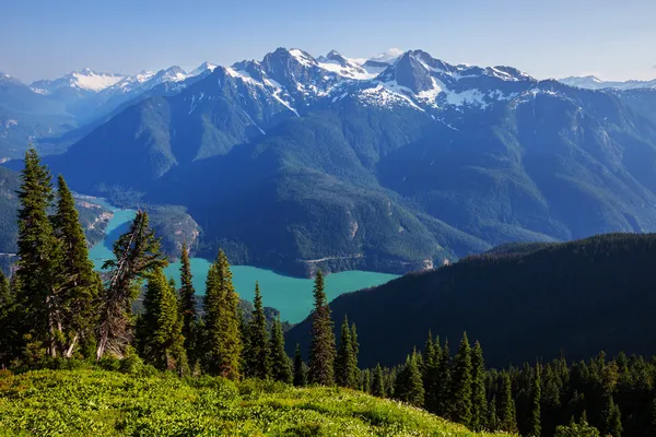 Diablo lake — Stockfoto