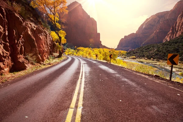 Herbst in Zion — Stockfoto