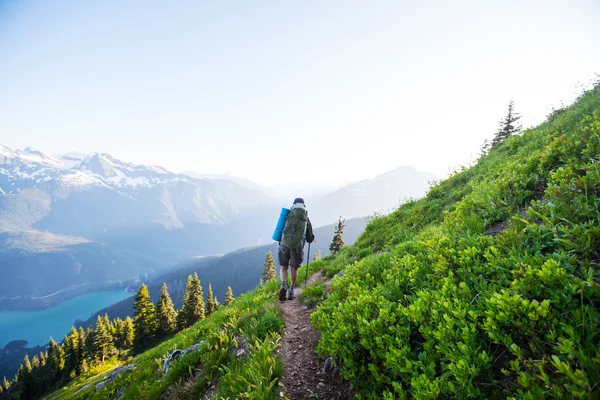 Wycieczka w north cascades — Zdjęcie stockowe