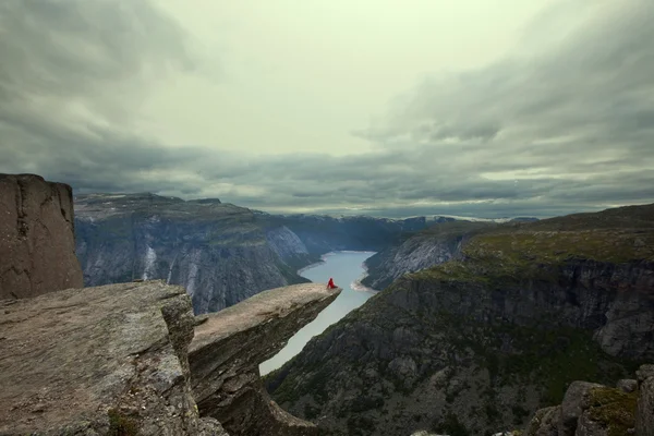 Trolltunga - Stock-foto