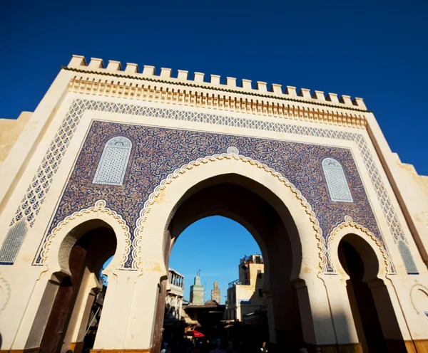 非斯，摩洛哥的装饰 — 图库照片