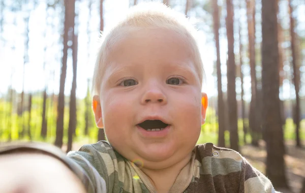 Playing boy — Stock Photo, Image