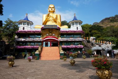 sri lanka üzerinde Buda heykeli