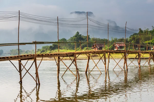 Vang Vieng Przewodniczący — Zdjęcie stockowe