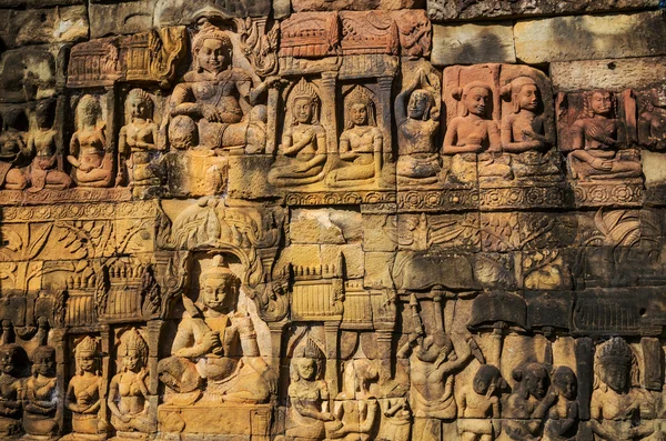 Carving i angkor — Stockfoto