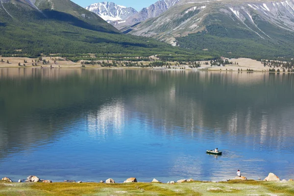 Lacul din Mongolia — Fotografie, imagine de stoc