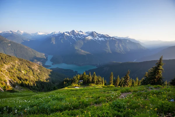 Diablo lake — Stockfoto