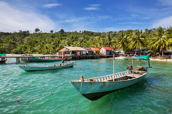 Båt i vietnam — Stockfoto