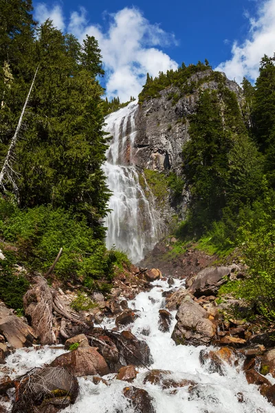 Водопад в Рейнире — стоковое фото