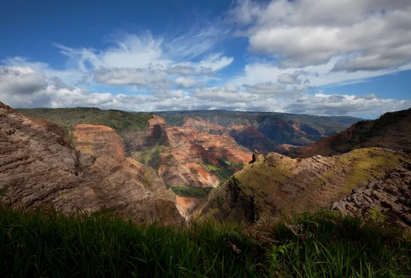 Canyon na Hawajach — Zdjęcie stockowe
