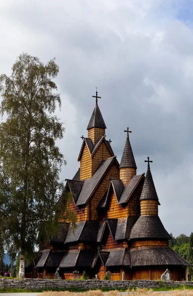 Церковь в Норвегии — стоковое фото