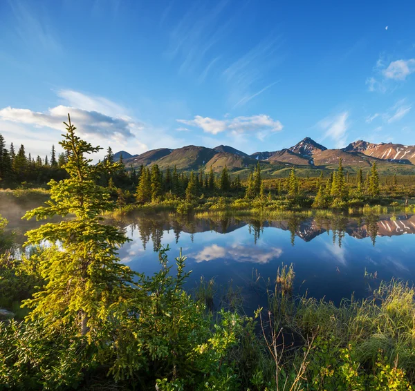 Lago no Alasca — Fotografia de Stock