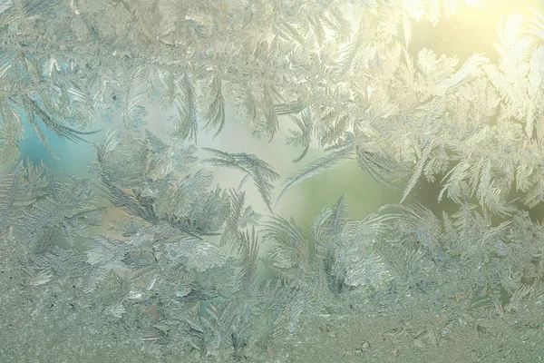 Frozen window — Stock Photo, Image