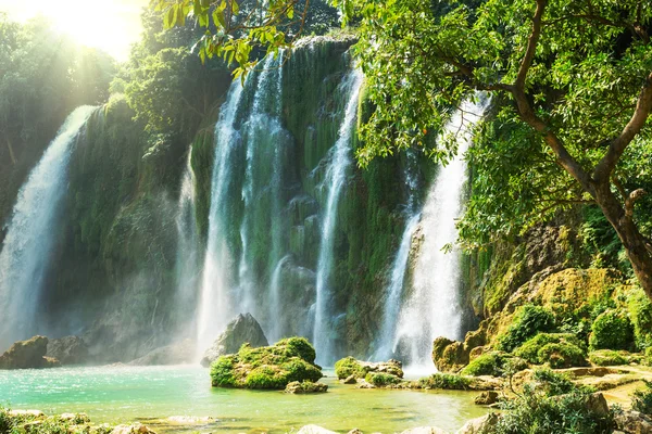 Waterfall in Vietnam — Stock Image Waterfall in Vietnam Royalty Free Stock Images