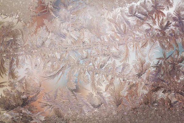 Frozen window — Stock Photo, Image