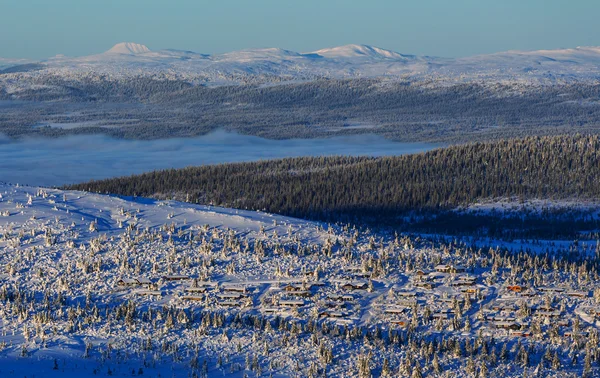 Montagne invernali — Foto Stock