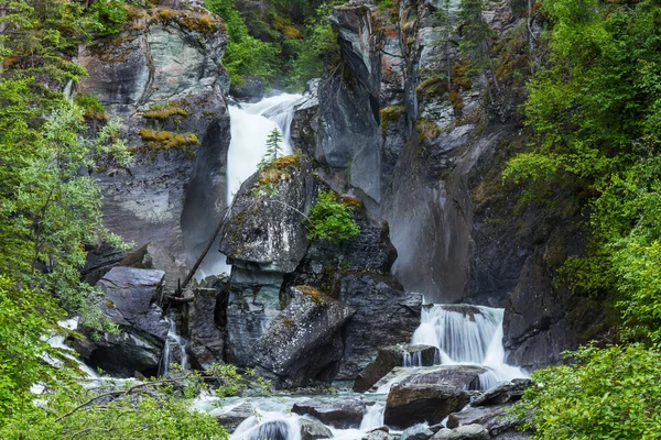 Waterfall on Alaska — Stock Photo, Image