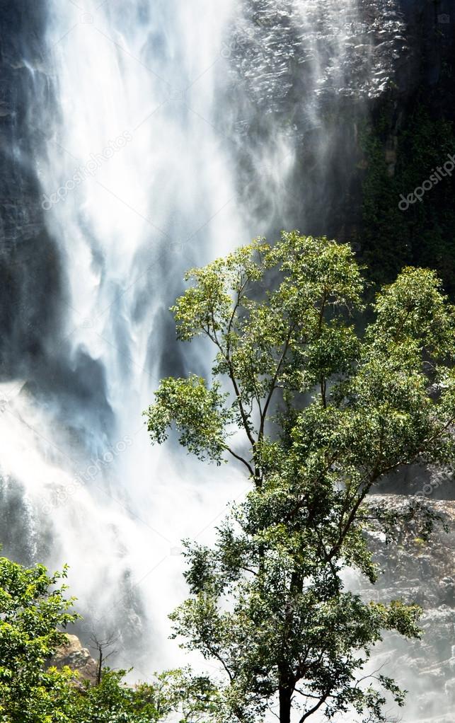 Waterfall on Sri Lanka