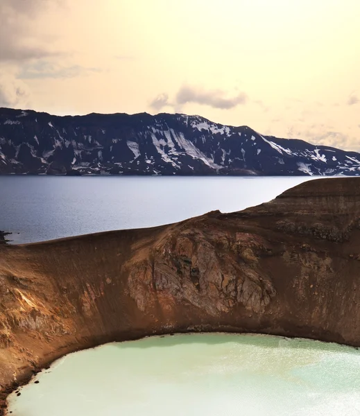 Lacul din Islanda — Fotografie, imagine de stoc