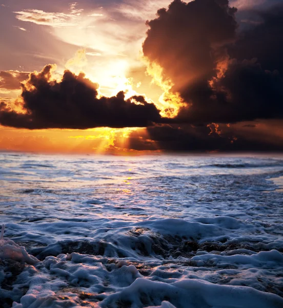 Sea sunset — Stock Photo, Image