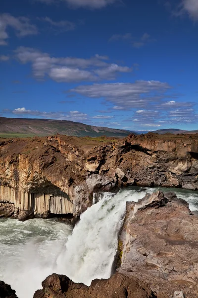 Waterval in IJsland — Stockfoto