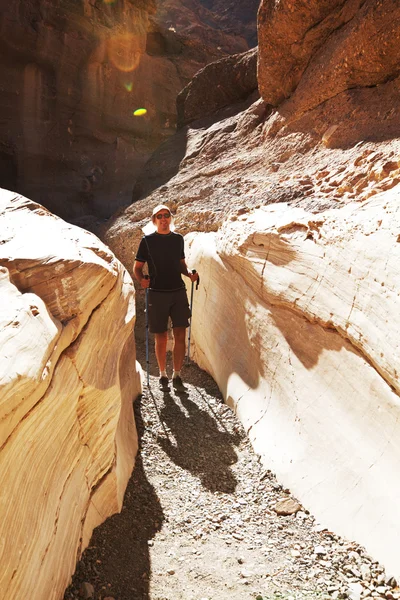 Wanderung im Canyon — Stockfoto