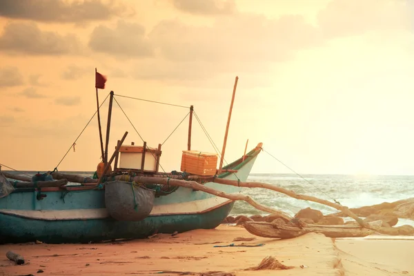 Barco en Sri Lanka — Foto de Stock