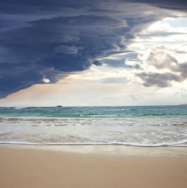 Storm op zee — Stockfoto