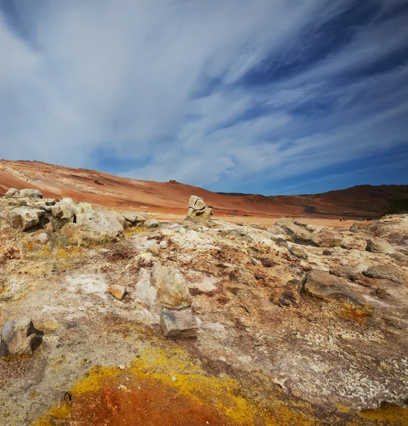 Värmezon på Island — Stockfoto