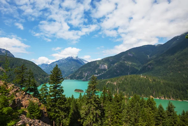 Diablo lake — Stockfoto