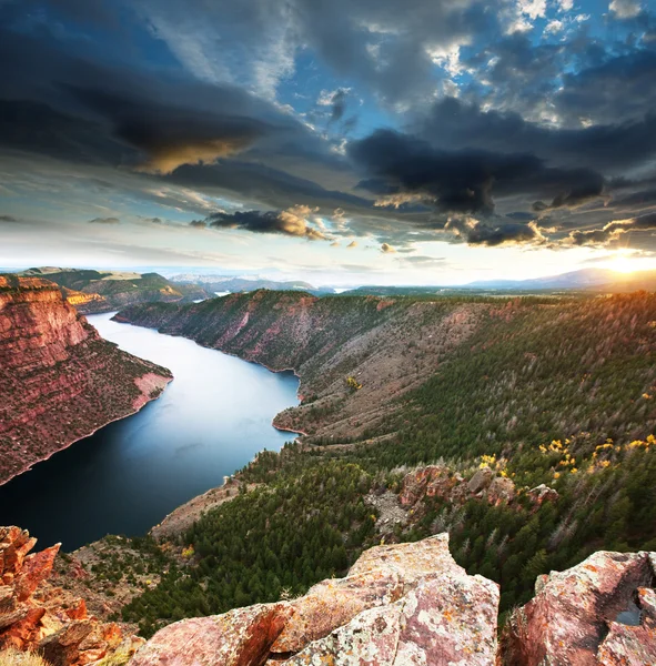 Flaming gorge — Stockfoto