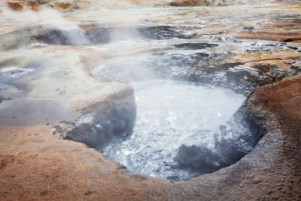 Zone thermique en Islande — Photo