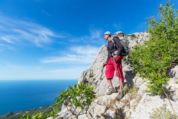 Caminata en Crimea — Foto de Stock