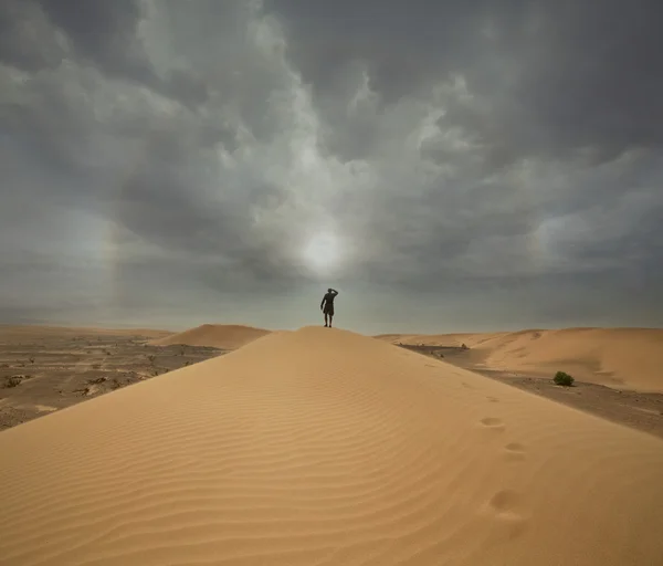 Caminata en el desierto — Foto de Stock