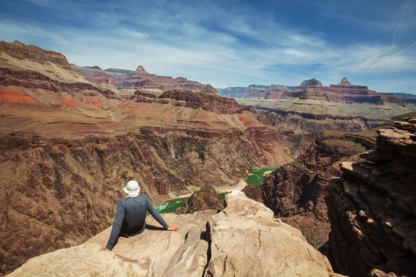 Escursione nel Grand Canyon — Foto Stock