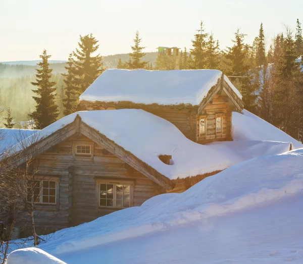 Località invernale — Foto Stock