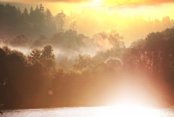 Lac d'automne — Photo