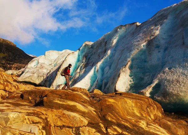 Caminhada em norway — Fotografia de Stock