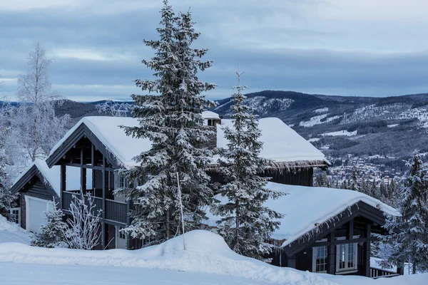 Iarna în Norvegia — Fotografie, imagine de stoc