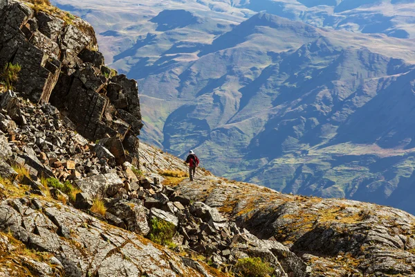 Wandelen in bolivia — Stockfoto