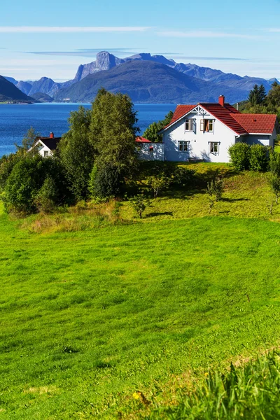 Хижины Норвегии — стоковое фото