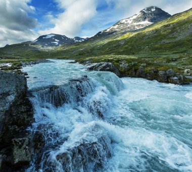 Norveç dağlarında