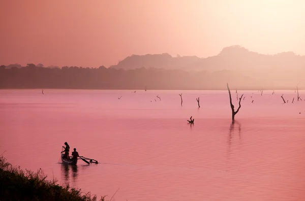 Lago no Sri Lanka — Fotografia de Stock