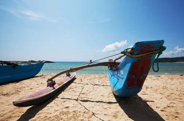 Barca in Sri Lanka — Foto Stock