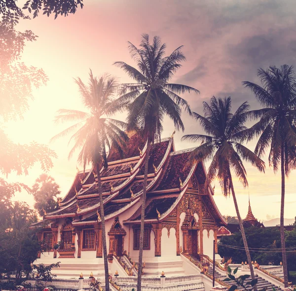 Templo en laos — Foto de Stock