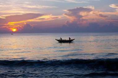 Sri Lanka 'da tekne