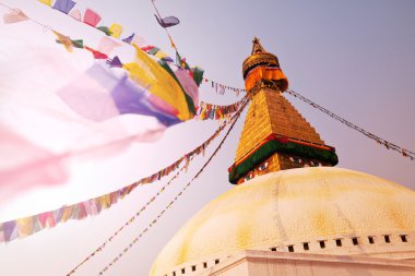 Nepal'de stupa